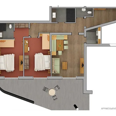 Haus Sonnenterrasse Apartment Fiss Room photo